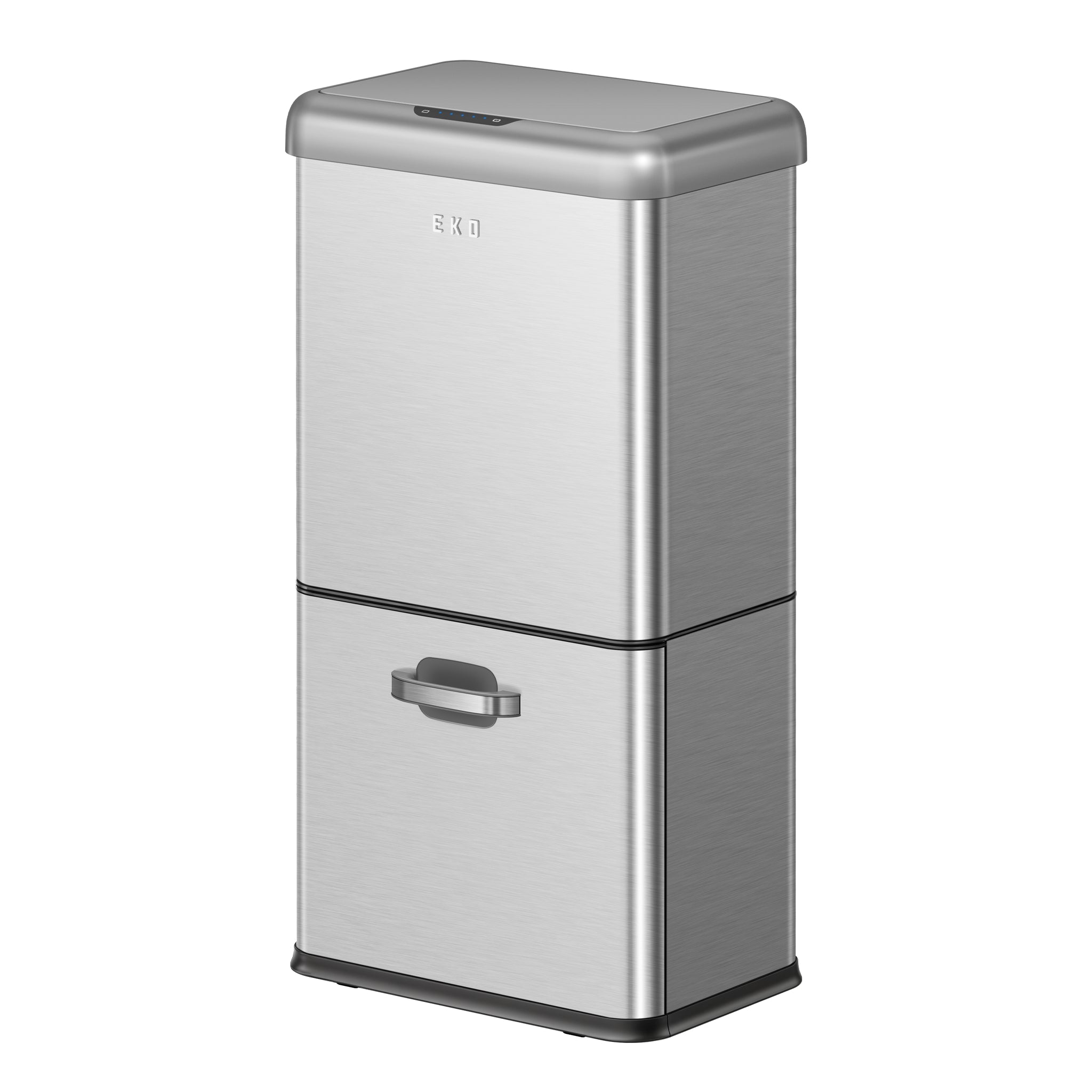eko　0226 EcoCasa II Step Recycling Can - Dual Compartment 20L+20L