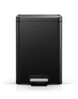 Madison Step Can With Liner - 12L / 3.2 Gal，Matte Black