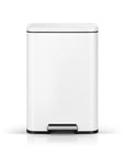 Madison Step Can with Liner – 50L / 13.2 Gal – Matte White
