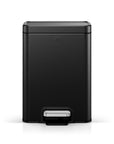 Madison Step Can With Liner - 6L / 1.6 Gal，Matte Black