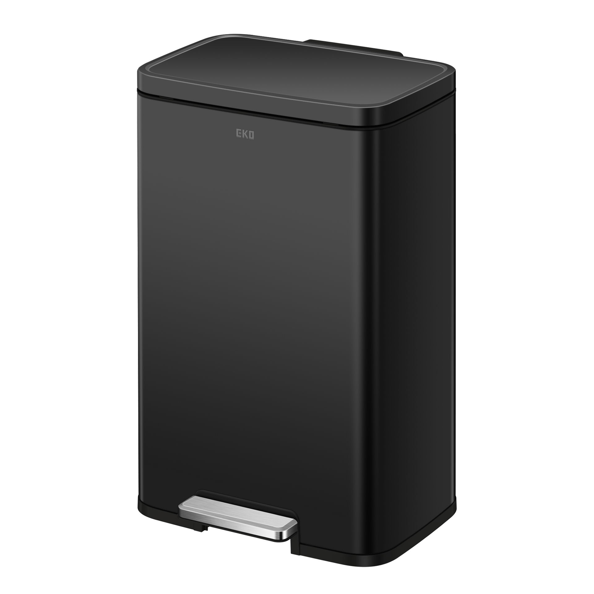 Madison Step Can with Liner – 50L / 13.2 Gal – Matte Black – Home Madison Step Can with Liner – 50L / 13.2 Gal – Matte Black – Home