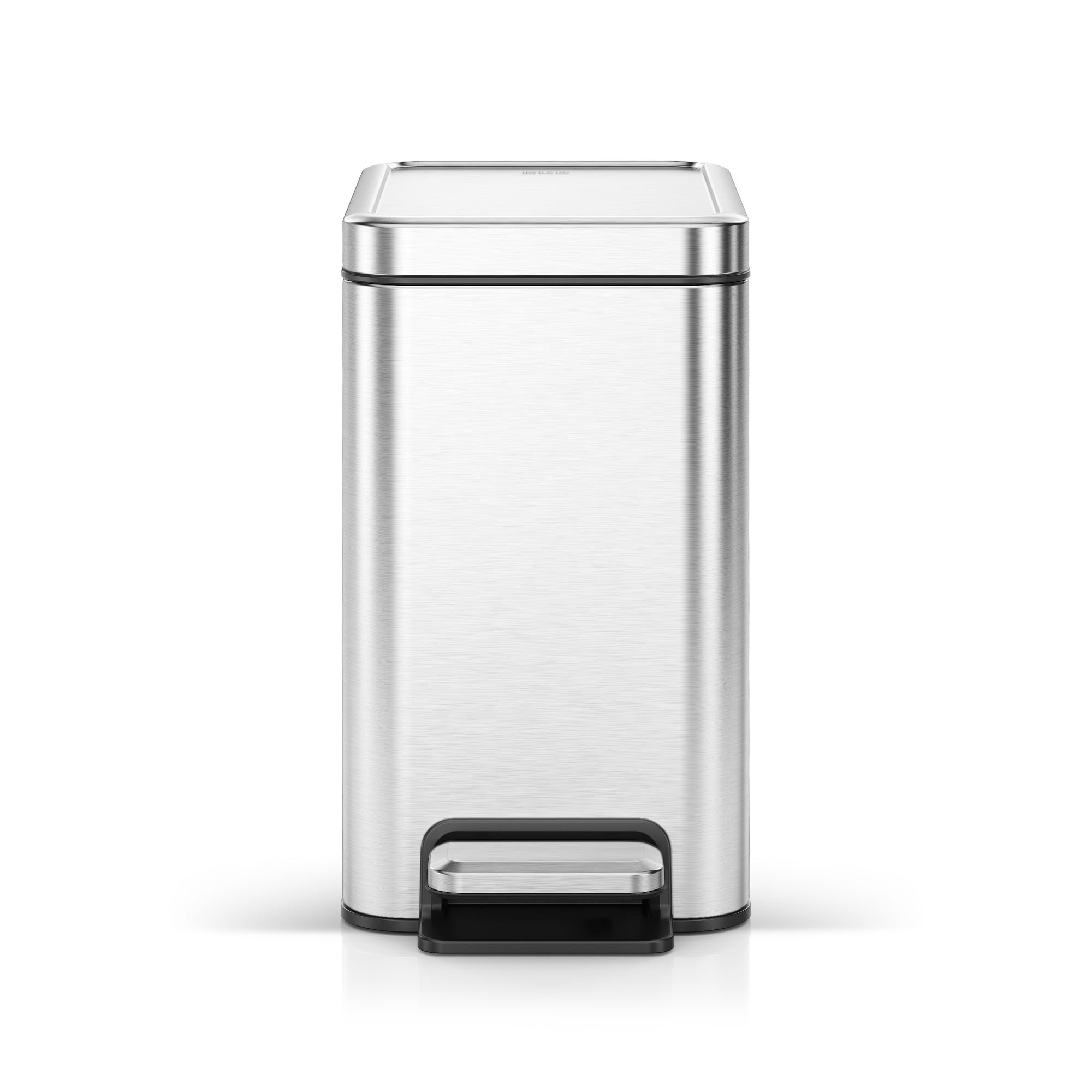 Stella 6 L/1.6 Gal Small Bathroom Step Trash Can - Stainless Steel