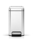 Stella 6 L/1.6 Gal Small Bathroom Step Trash Can - Stainless Steel
