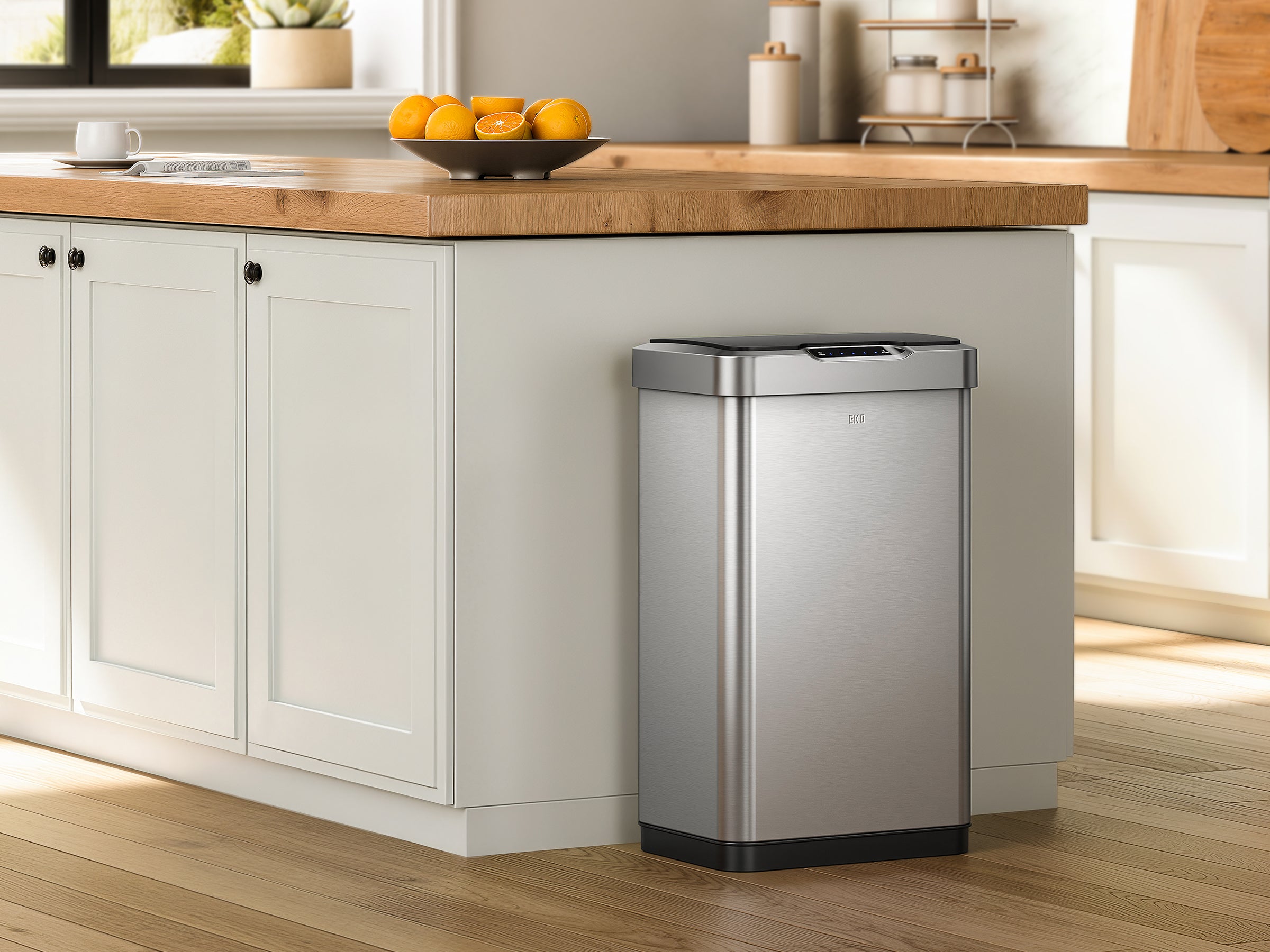 超希少　humanmade TRASH CAN 即完売　新品未使用未開封 Mirage-T 13 Gal Stainless Steel Motion Sensor Can – Home by EKO