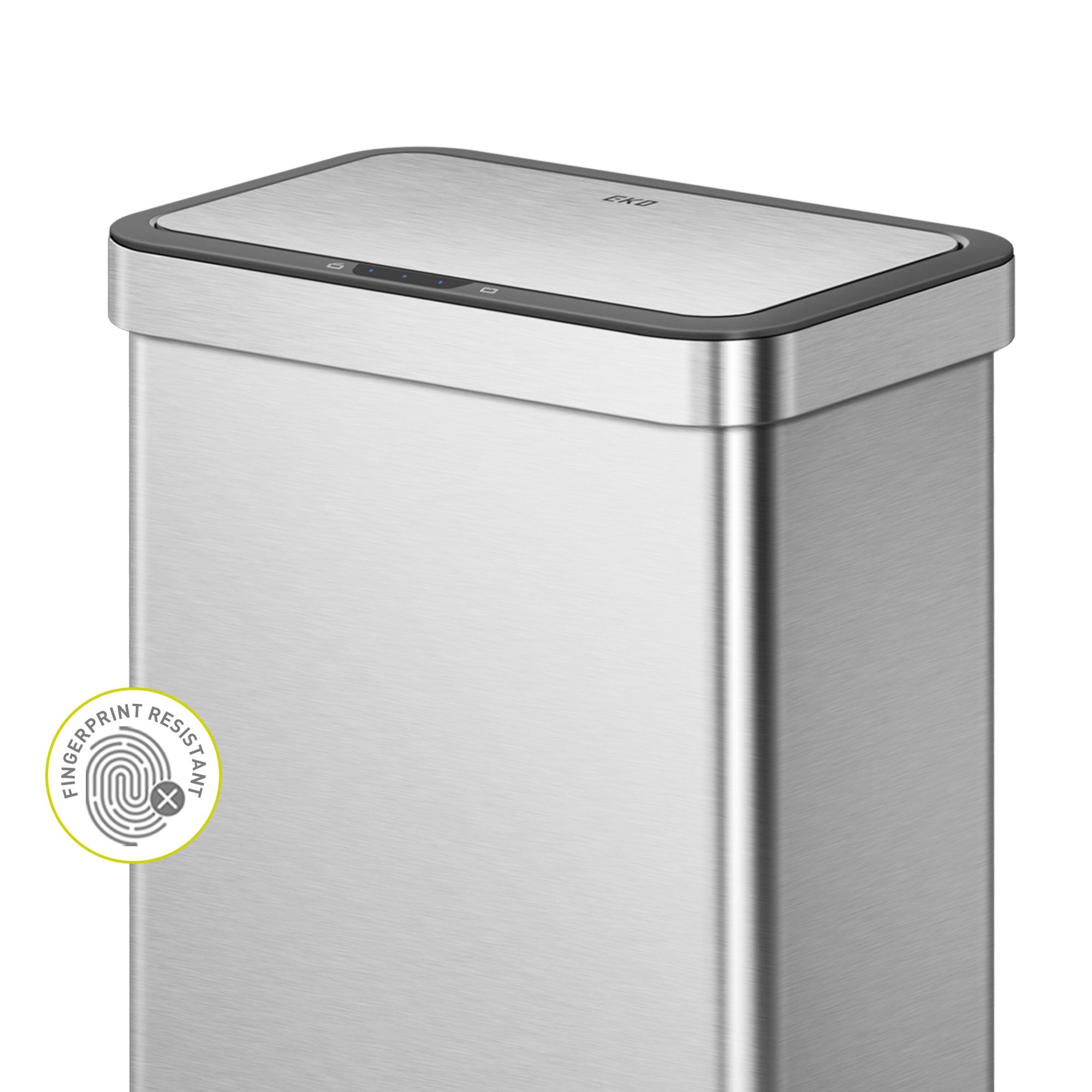 Fingerprint Resistant EKO Trash Can.