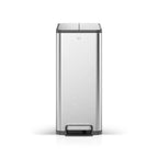 X-Wing 50L / 13.2 Gallon Slim Step Trash Can with Dual Wing Lid