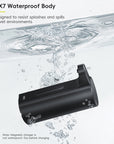 Aroma Pro 13.5 fl oz Touchless Automatic Liquid Soap Dispenser-Matte Black