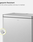 Edison 8+8 Gallons Kitchen Trash Can with Dual Removable Inner Liners