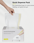 Code Z - 12.5 Gallon  Easy-Dispense Roll Trash Bag - 110 Count (40-60L)