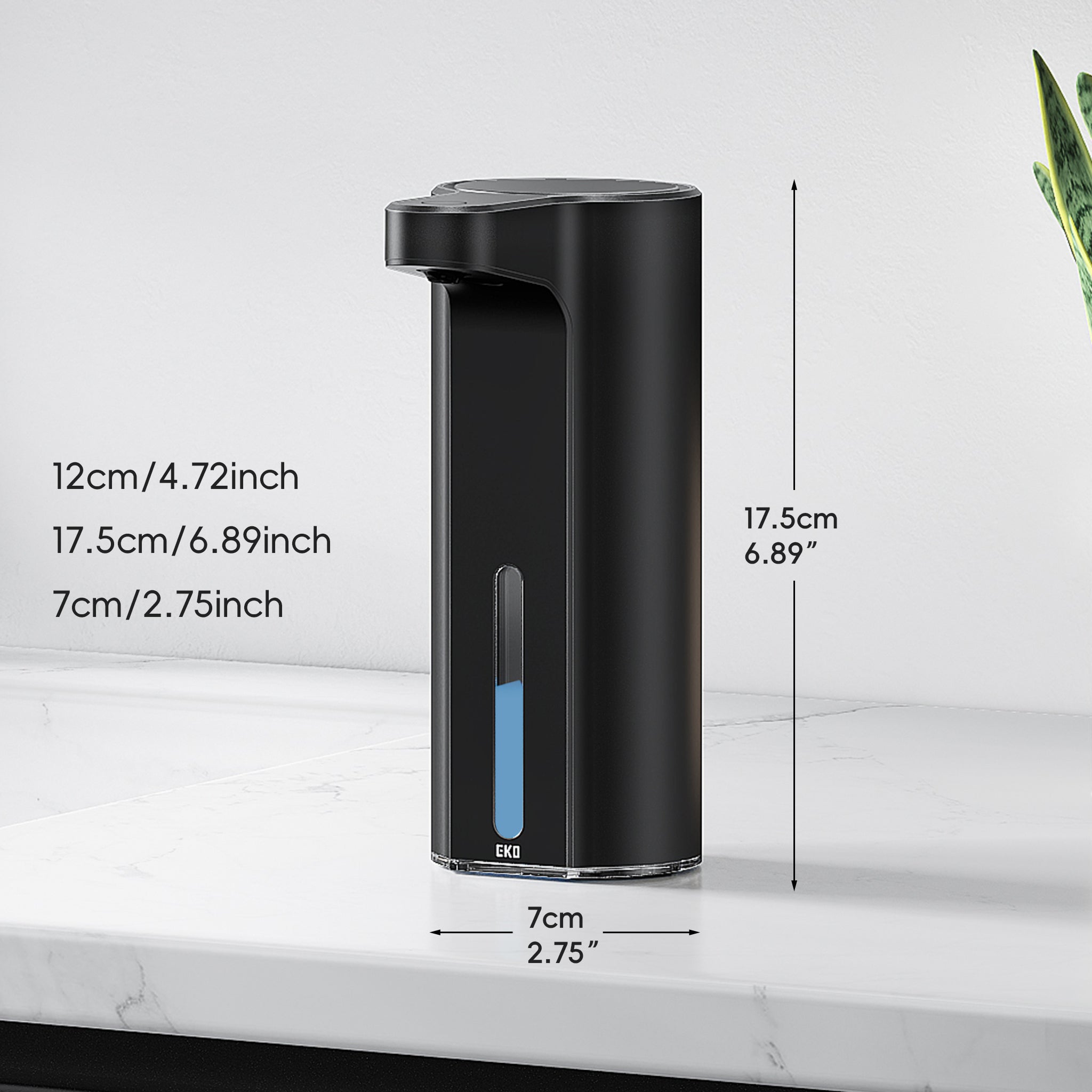 Aroma Smart Liquid Soap Dispenser - Matte Black