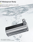 Aroma Pro 13.5 fl oz Touchless Automatic Liquid Soap Dispenser-Chrome Metallic