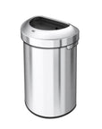 Urban 21 Gallon Semi-Round Open Top Waste Bin, 80L