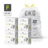 Code F - 13 Gallon  Easy-Dispense Roll Trash Bag - 440 Count