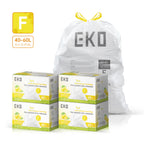 Code F Easy-Dispense Roll Trash Bags, 40-60 L / 10.6-15.9 Gal