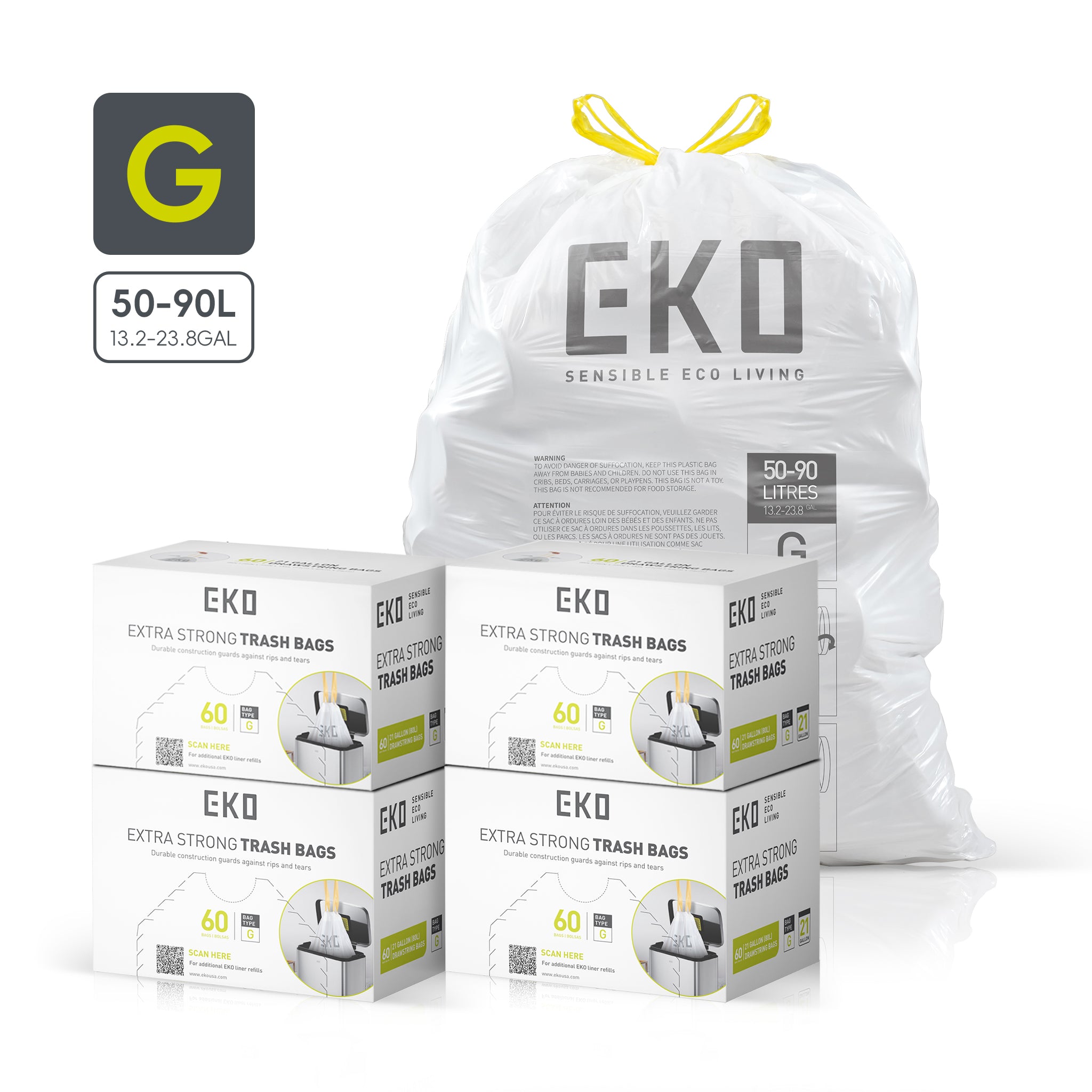 Lid for EK9260MT-47L & EK9260BMT-80L Mirage-X Sensor Can – Home by EKO