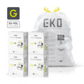 Code G Easy-Dispense Roll Trash Bags, 50-90 L / 13.2-23.8 Gal