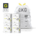 Code G Easy-Dispense Roll Trash Bags, 50-90 L / 13.2-23.8 Gal