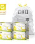 EKO Strong Trash Bags. Lemon Scent (50-90L).