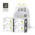 Code J Easy-Dispense Roll Trash Bags, 45-49 L / 11.9-12.9 Gal