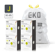 Code J Easy-Dispense Roll Trash Bags, 45-49 L / 11.9-12.9 Gal