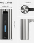 Aroma Pro 13.5 fl oz Touchless Automatic Liquid Soap Dispenser-Stainless Steel