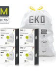 Code M -10.6 Gallon Easy-Dispense Roll Trash Bag - 440 Count