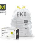 Code M -10.6 Gallon Easy-Dispense Roll Trash Bag - 60 Count