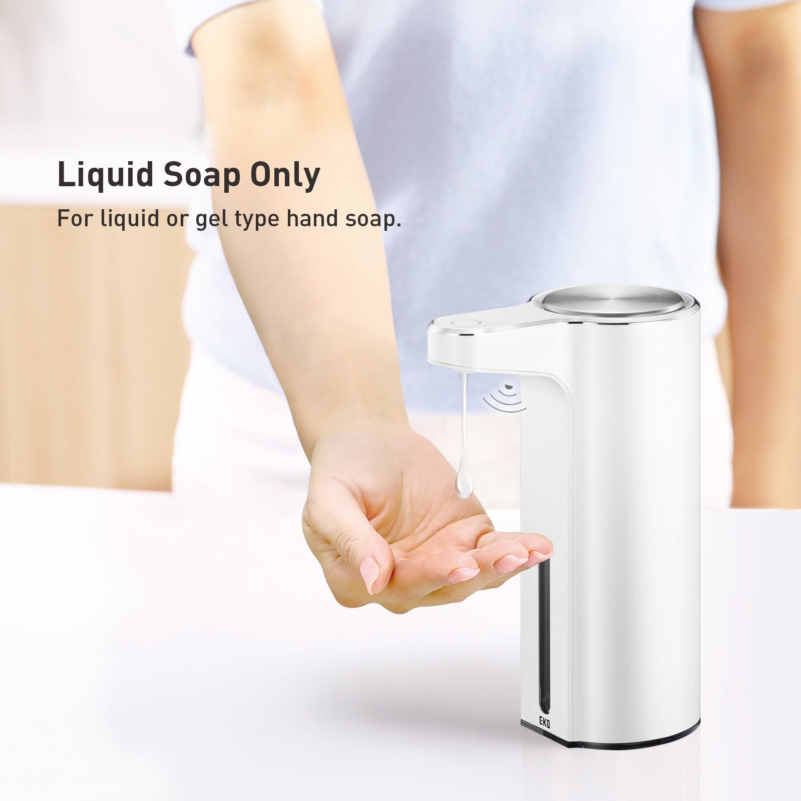 Aroma Smart Liquid Soap Dispenser - White