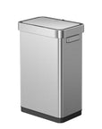 Deluxe Mirage-T Stainless Steel Motion Sensor Can - 50 Liter / 13.2 Gallon