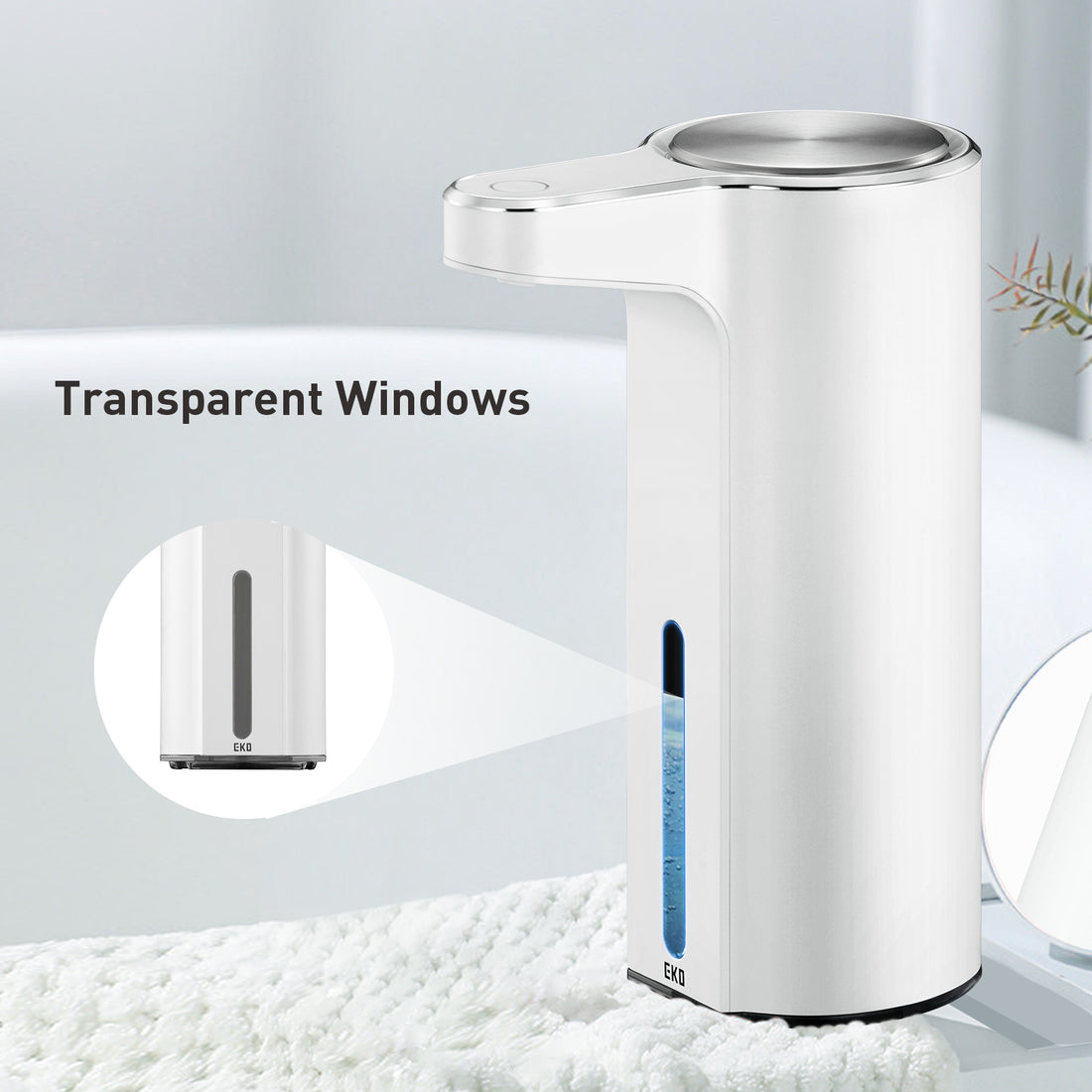 Aroma Smart Liquid Soap Dispenser - 9 fl oz (White)