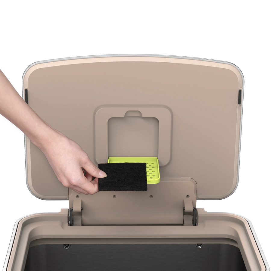 Built-In Deodorizer Compartment