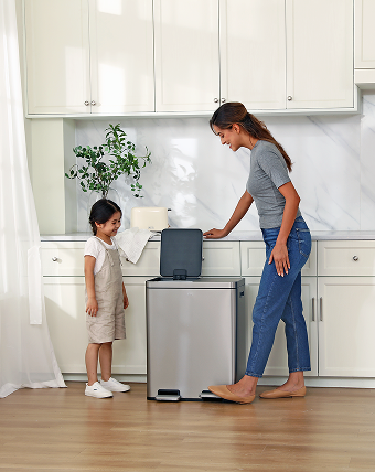 EKO Step Trash Cans are a Perfect Fit, Anywhere