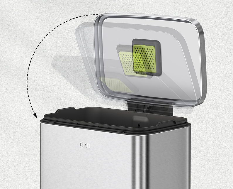 EKO Step Cans Quiet Soft-close Lids