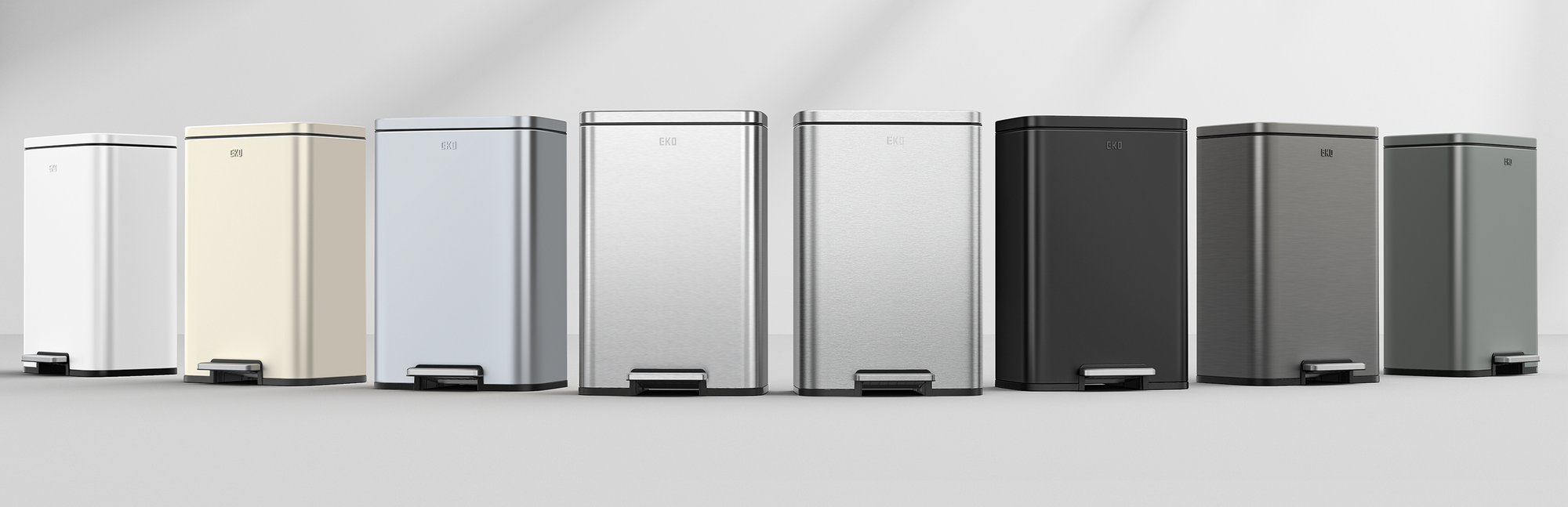 EKO Step Trash Cans Timeless Style, Everyday Ease.